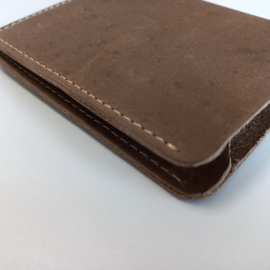 Gripper Brown | Genuine Leather Wallet for Men | Hand Crafted | Bifold