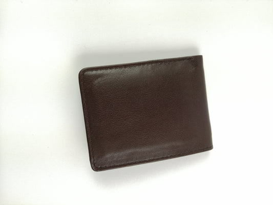 Anonymous | Genuine Leather Wallet for Men | Hand Crafted | Bifold | Brown